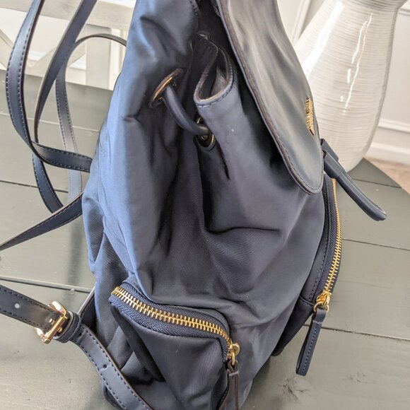 Michael Kors Blue Abbey Large Logo Cargo Backpack main image 5